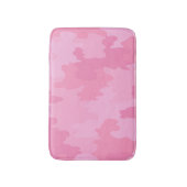 Pink Camouflage Bath Mat Badematte (Vorderseite Vertikal)