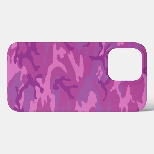 Pink Camouflage Camouflage Muster Art Phone Case (Rückseite (Horizontal))