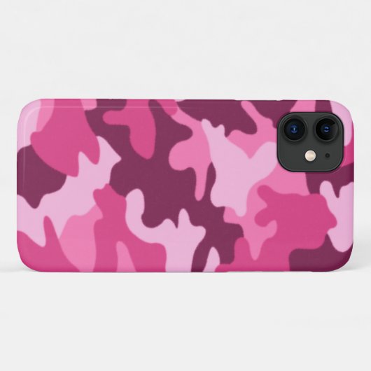 Pink Camouflage Case-Mate iPhone Hülle (Rückseite (Horizontal))