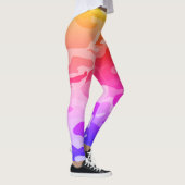 Pink Camouflage Custom Leggings (Rechts)