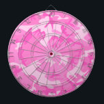 Pink Camouflage Dart Board Dartscheibe<br><div class="desc">Rosa Tarnung Dart Board. Trailerpark,  weißer Müll,  Hick,  Redneck,  hügelig,  Land,  lustige T - Shirt,  Sweatshirts,  Hüte und mehr. Achten Sie darauf,  alle unsere Funny Designs unter Method77.com Karo zu nehmen.</div>