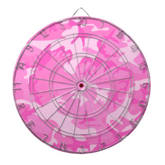 Pink Camouflage Dart Board Dartscheibe