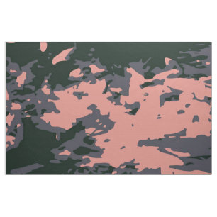 Pink Camouflage Design Stoff