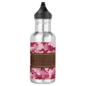 Pink Camouflage Edelstahlflasche (Rechts)