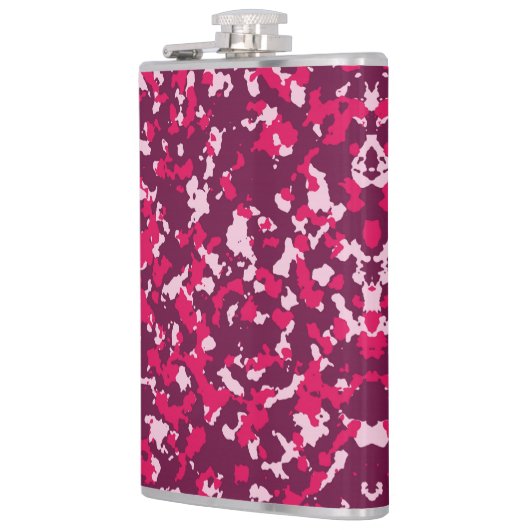 Pink Camouflage Flachmann (Links)
