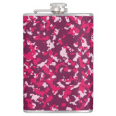 Pink Camouflage Flachmann (Vorderseite)