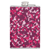 Pink Camouflage Flachmann (Rückseite)