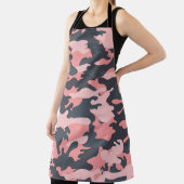 Pink Camouflage: Klassisches Vintages Muster Schürze (InSitu)