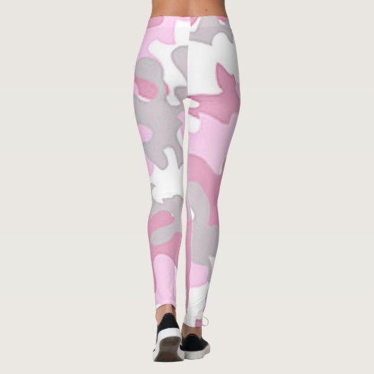 Pink Camouflage Leggings (Rückseite)