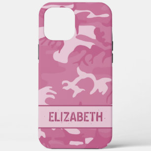 Pink Camouflage Monogram Case-Mate iPhone Hülle