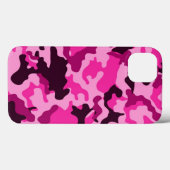 Pink-Camouflage-Muster Case-Mate iPhone Hülle (Rückseite (Horizontal))