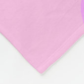 Pink-Camouflage-Muster Fleecedecke (Ecke)