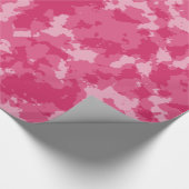 Pink-Camouflage-Muster Geschenkpapier (Ecke)