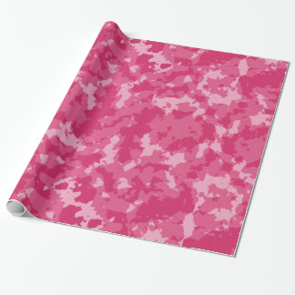 Pink-Camouflage-Muster Geschenkpapier