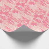 Pink-Camouflage-Muster Geschenkpapier (Ecke)