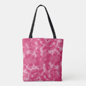 Pink-Camouflage-Muster Tasche (Rückseite)