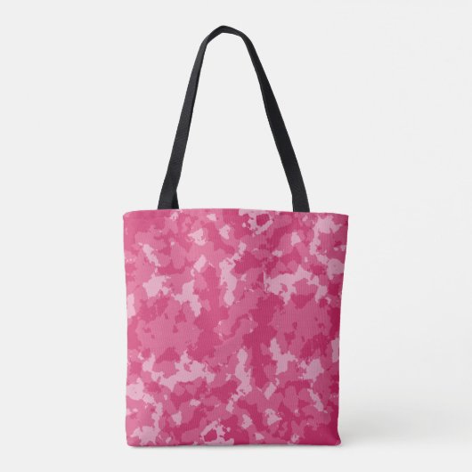 Pink-Camouflage-Muster Tasche (Rückseite)