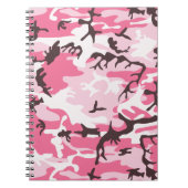 Pink Camouflage Notizblock (Vorderseite)