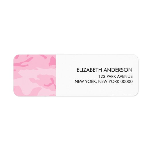 Pink Camouflage Pattern (Vorne)