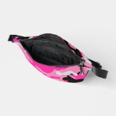 Pink Camouflage Pattern Bauchtasche (Offen)