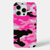 Pink Camouflage Pattern Case-Mate iPhone Hülle (Rückseite)