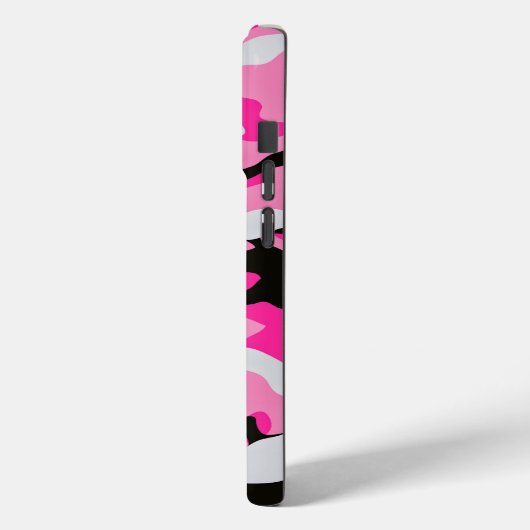 Pink Camouflage Pattern Case-Mate iPhone Hülle (Rückseite / Links)