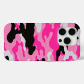 Pink Camouflage Pattern Case-Mate iPhone Hülle (Rückseite (Horizontal))