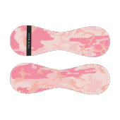 Pink Camouflage Pattern, Ihr Name, Personalisieren Baseball (Paneele)