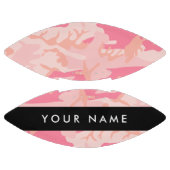 Pink Camouflage Pattern, Ihr Name, Personalisieren Football (Paneele)