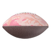 Pink Camouflage Pattern, Ihr Name, Personalisieren Football (Gedreht 90)