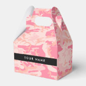 Pink Camouflage Pattern, Ihr Name, Personalisieren Geschenkschachtel (Vorderseite)