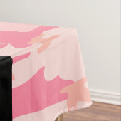 Pink Camouflage Pattern, Ihr Name, Personalisieren Tischdecke (Beispiel)