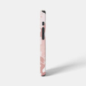 Pink Camouflage Pattern iPhone Hülle (Linke Seite)