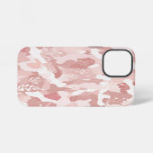 Pink Camouflage Pattern iPhone Hülle (Rückseite (Horizontal))