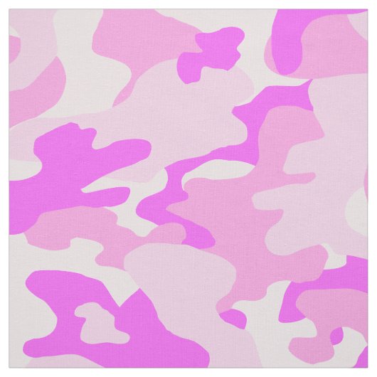 Pink Camouflage Pattern Stoff (Muster)
