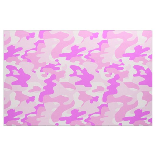 Pink Camouflage Pattern Stoff (Fat Quarter (45,7 x 55,9 cm))