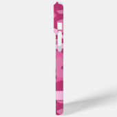 Pink Camouflage Personalized Case-Mate iPhone Hülle (Rückseite / Links)