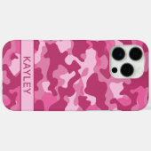 Pink Camouflage Personalized Case-Mate iPhone Hülle (Rückseite (Horizontal))