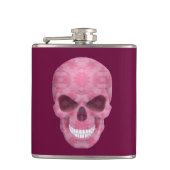 Pink Camouflage Skull Flask Flachmann (Vorderseite)