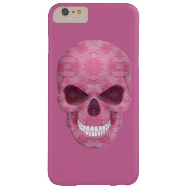 Pink Camouflage Skull iPhone 6 Fall Case-Mate iPhone Hülle (Rückseite)