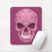 Pink Camouflage Skull Mouse Pad Mousepad (Mit Mouse)