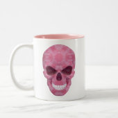 Pink Camouflage Skull Tasse (Links)