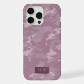 Pink Camouflage Trendy Camouflage iPhone Case Hülle (Rückseite)