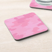 Pink Camouflage Untersetzer (Linke Seite)