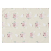 Pink Camper Earthy Pattern Tischdecke (Vorderseite (Horizontal))