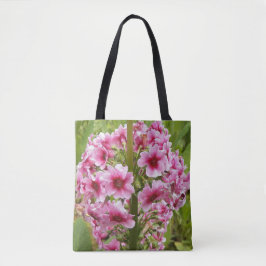 Pink Candelabra Primula Floral Tasche