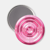Pink Candy Magnet (Vorderseite/Rückseite)