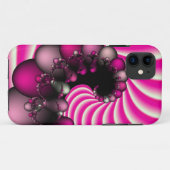 Pink Candy Swirl Case-Mate iPhone Hülle (Rückseite (Horizontal))