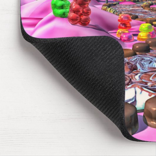 Pink Candyland Mousepad (Ecke)