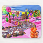 Pink Candyland Mousepad (Vorne)